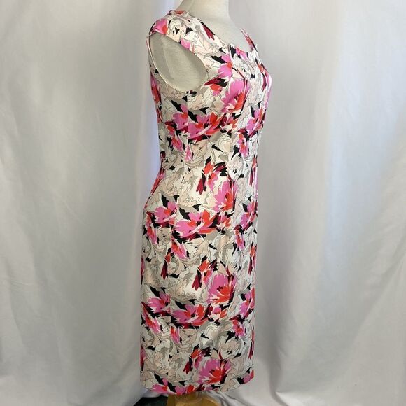 L.K.Bennett of London Floral Print Midi Dress - Picture 3 of 15